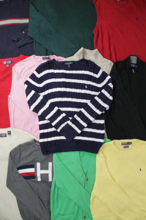 Branded sweater Tommy hilfigar ralph lauren chaps natuica single