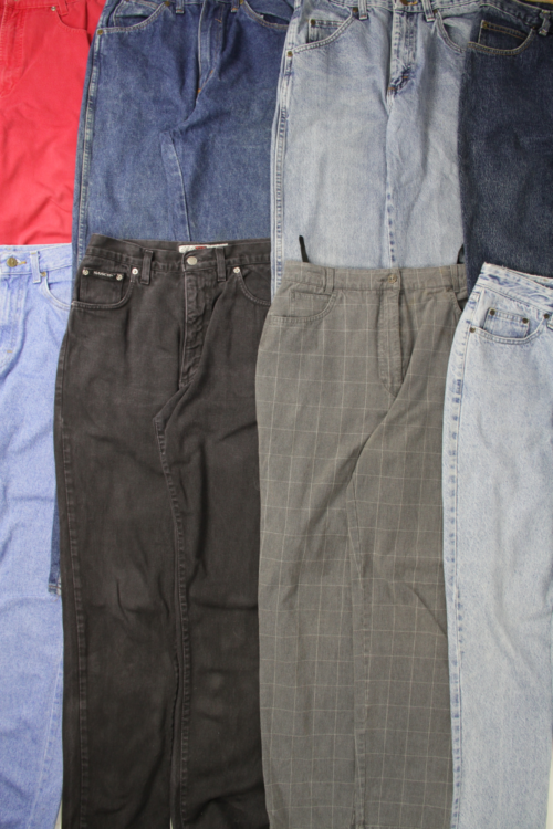 EC Ladies High waisted jeans Multi