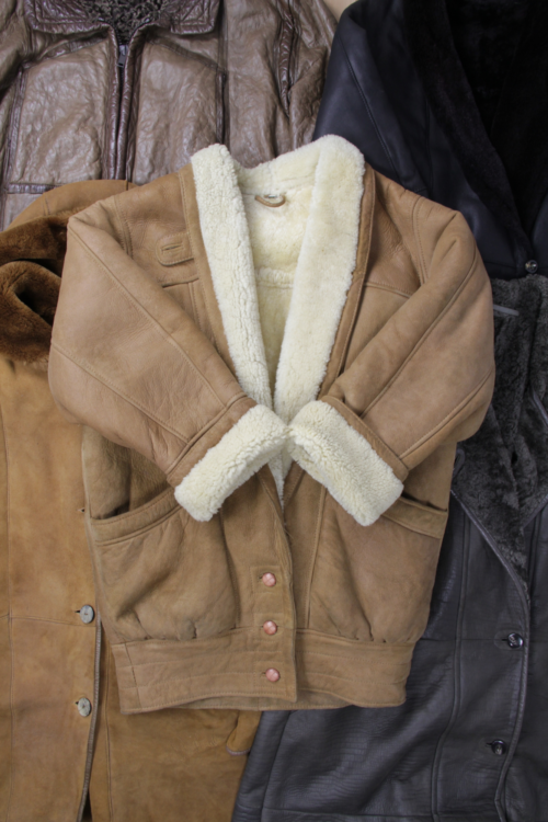 Ladies 80 90s Sheepskin